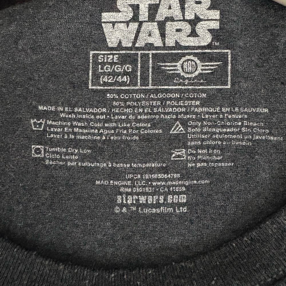 Men’s Size Large Star Wars T-Shirt Nice Suit Vader I Bet That Cost You an Arm - Picture 6 of 9